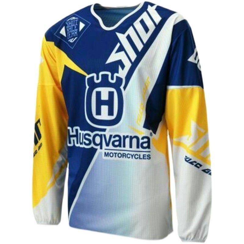 Wholesale price [$6] Husqvarna Motocross Jersey Style 1
